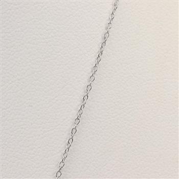 Sterling Silver Diamond Cross Necklace