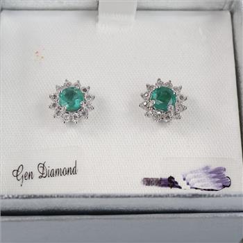 Sterling Silver Diamond Jewelry, 3 Pieces