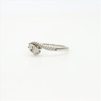 Sterling Silver Diamond Ring