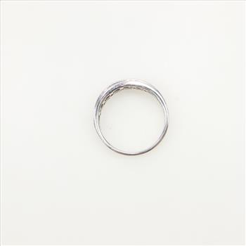 Sterling Silver Diamond Ring