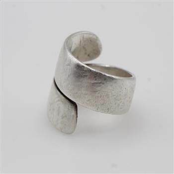Sterling Silver Double Wrap Ring