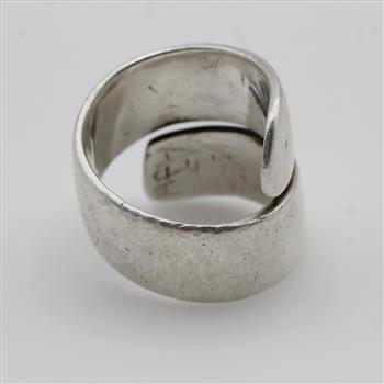 Sterling Silver Double Wrap Ring