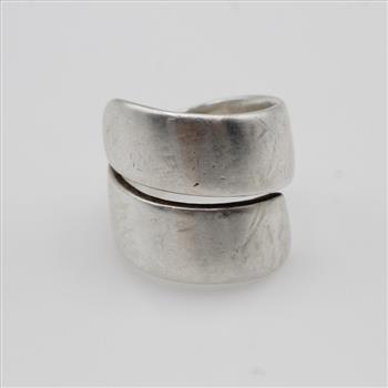 Sterling Silver Double Wrap Ring
