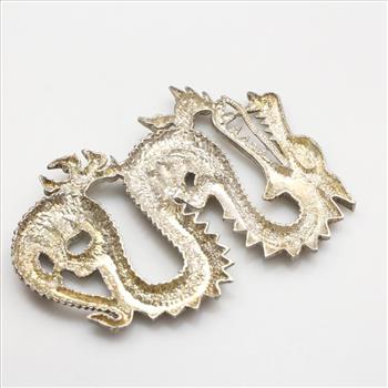 Sterling Silver Dragon Pendant