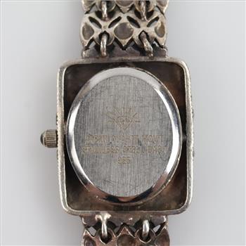 Sterling Silver Fashion Watch