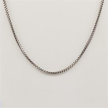 Sterling Silver Foxtail Necklace