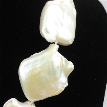 Sterling Silver Fresh Water Cultured Pearl Necklace