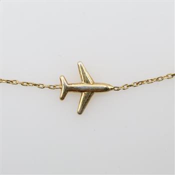 Sterling Silver GP Airplane Bracelet