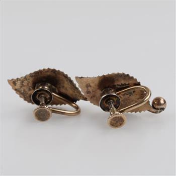 Sterling Silver GP Clip-On Earrings