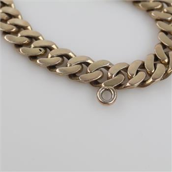 Sterling Silver GP Curb Link Bracelet