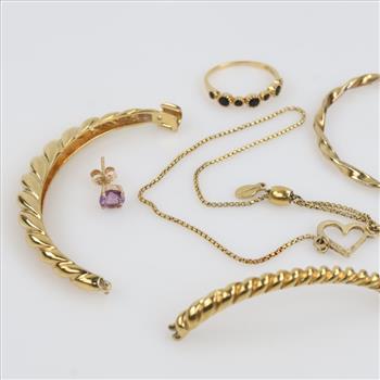 Sterling Silver GP Jewelry, 8 Pieces