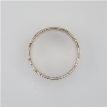 Sterling Silver Hammered Ring