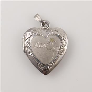 Sterling Silver Heart Locket