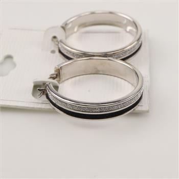 Sterling Silver Hoop Earrings