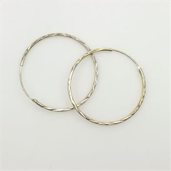 Sterling Silver Hoop Earrings