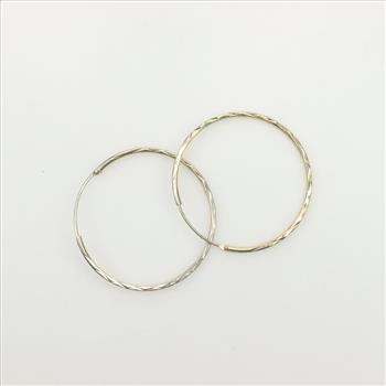 Sterling Silver Hoop Earrings