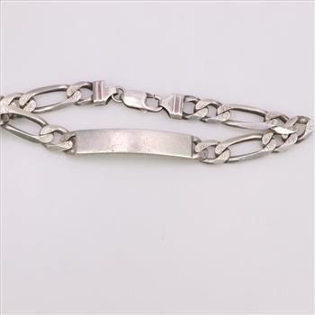 Sterling Silver ID Bracelet