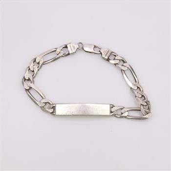 Sterling Silver ID Bracelet