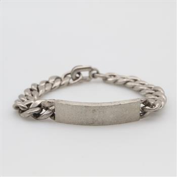 Sterling Silver ID Bracelet