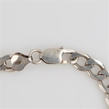 Sterling Silver ID Bracelet