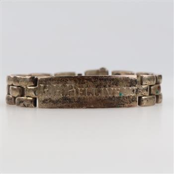 Sterling Silver ID Bracelet