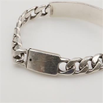 Sterling Silver ID Bracelet