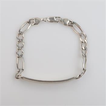 Sterling Silver ID Bracelet