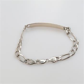 Sterling Silver ID Bracelet