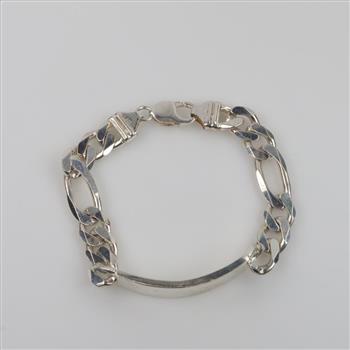 Sterling Silver ID Bracelet