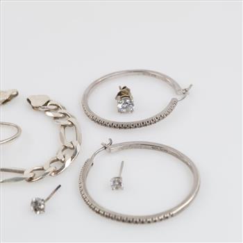 Sterling Silver Jewelry, 10 Pieces