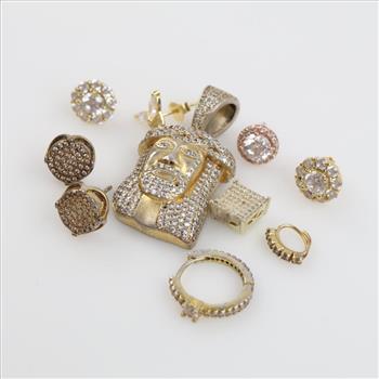 Sterling Silver Jewelry, 10 Pieces