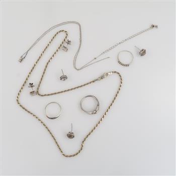Sterling Silver Jewelry, 10 Pieces
