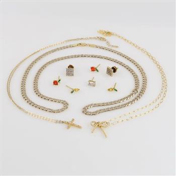 Sterling Silver Jewelry, 10 Pieces