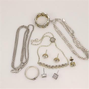 Sterling Silver Jewelry, 10 Pieces