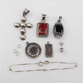 Sterling Silver Jewelry, 10 Pieces