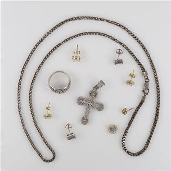 Sterling Silver Jewelry, 10 Pieces