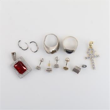 Sterling Silver Jewelry, 11 Pieces