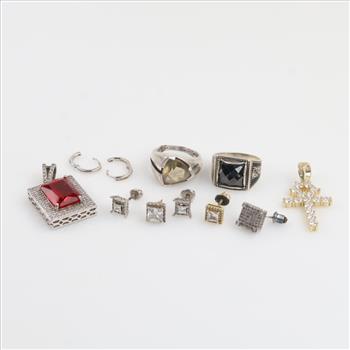 Sterling Silver Jewelry, 11 Pieces