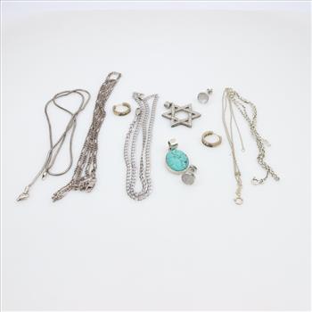 Sterling Silver Jewelry, 11 Pieces