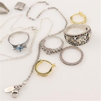 Sterling Silver Jewelry, 11 Pieces
