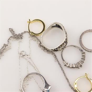Sterling Silver Jewelry, 11 Pieces