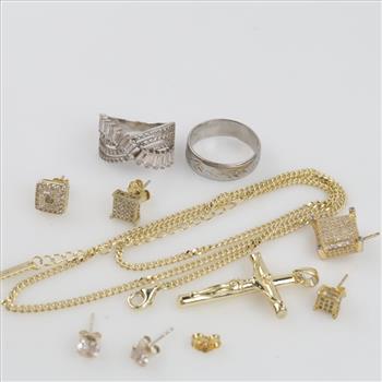 Sterling Silver Jewelry, 11 Pieces