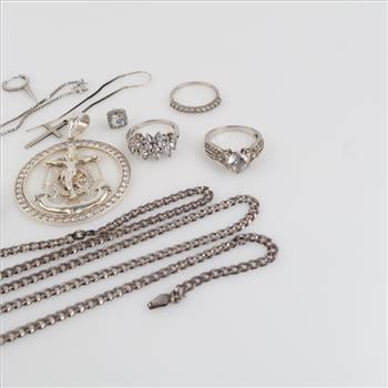 Sterling Silver Jewelry, 11 Pieces