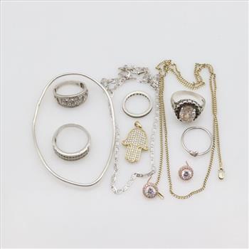 Sterling Silver Jewelry, 11 Pieces