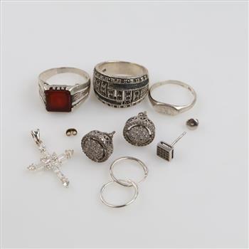 Sterling Silver Jewelry, 11 Pieces