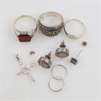Sterling Silver Jewelry, 11 Pieces