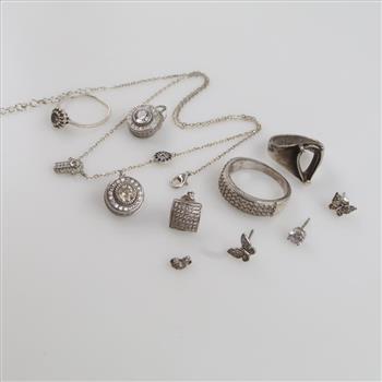 Sterling Silver Jewelry, 11 Pieces
