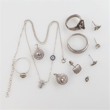 Sterling Silver Jewelry, 11 Pieces