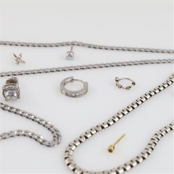 Sterling Silver Jewelry, 11 Pieces