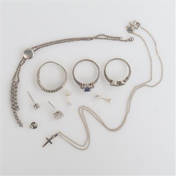 Sterling Silver Jewelry, 11 Pieces